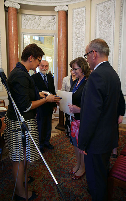 Anna i Wojciech Błaszczykowie